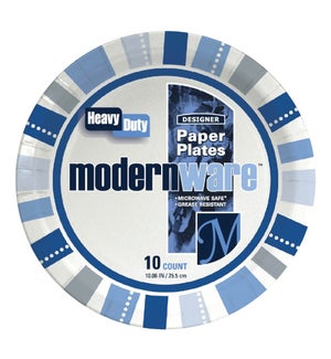 MW #70055 10.25" PAPER PLATE/MODERN