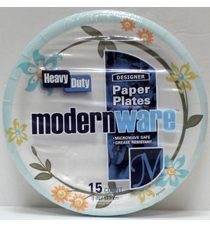 MW #75178 7" PAPER PLATE/MODREN WARE