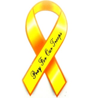 MAGNETIC RIBBON/PRAY FOR OUR TROOPS