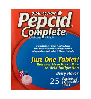 PEPCID COMPLETE CHEWABLE BERRY