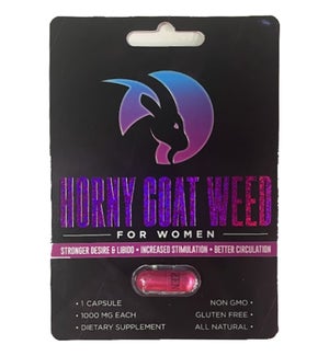X PILLS - HORNEY GOAT WEED #000 FOR WOMEN