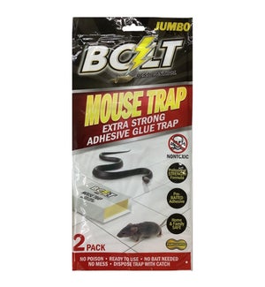 BOLT MOUSE TRAPS #62001 JUMBO EXTRA STRONG