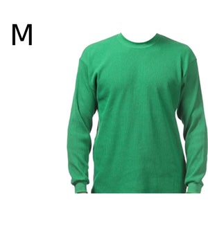HEAVY THERMAL SHIRTS - LIME GREEN