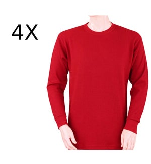 HEAVY THERMAL SHIRTS - RED