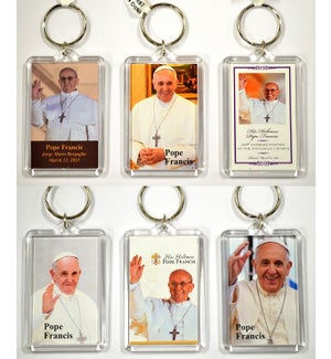 REL KEYCHAIN - POPE FRANCIS