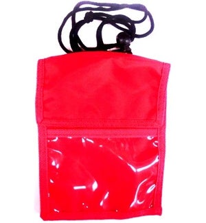 ID BADGE BODY BAG - RED