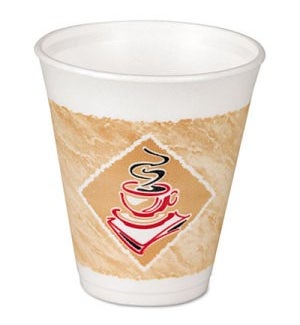 FOAM CUP #12X16G COFFEE CUP