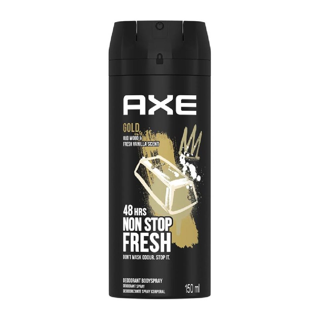 AXE SPRAY #6579 GOLD DEODORANT - buy more & save | U.W.I Universal