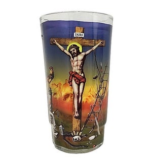 CUP CANDLE #16182 JUST JUDGE (JESUS ON C