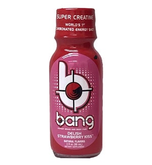 BANG ENERGY DRINK #03136 DELISH STRAWBERRY KISS