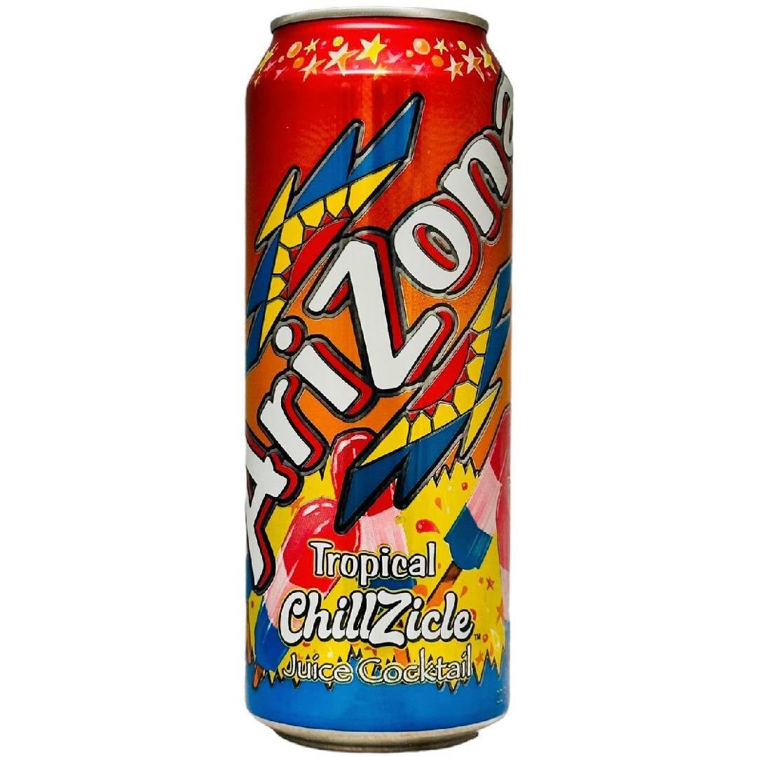 ARIZONA TROPICAL CHILLZICLE JUICE COCKTAIL - beverages