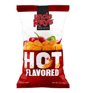 UNCLE RAYS #634 HOT POTATO CHIPS