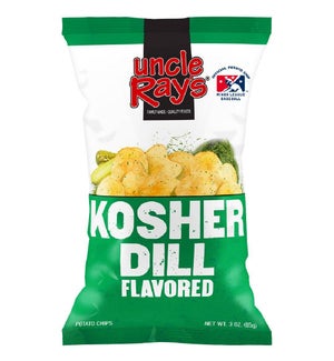UNCLE RAYS #637 KOSHER DILL POTATO CHIPS