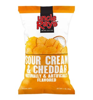 UNCLE RAYS #635 CHEDDAR & SOUR CREAM CHIPS
