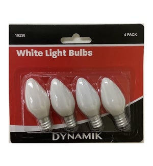 DYNAMIK #A10258 LIGHT BULB, WHITE