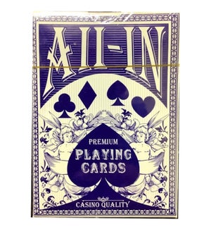 DC PLAYING CARDS #10002 ALL-IN, ASST