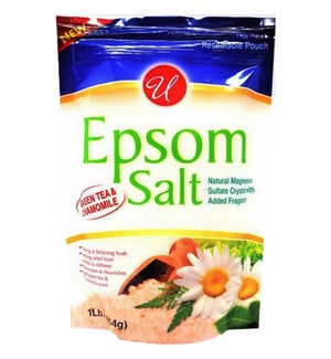 U #55807 EPSOM SALT GREEN TEA & CHAM