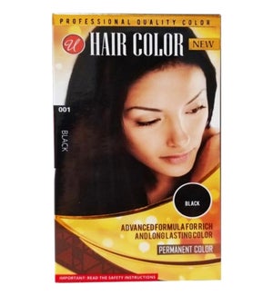 U #72003 BLACK HAIR COLOR