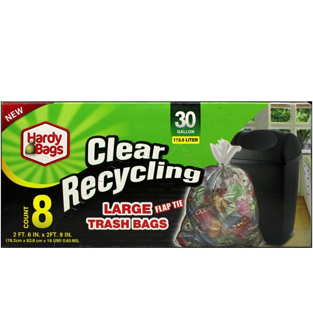 Ruffies 60 Count 33 Gallon Large Trash Bags - Du Bois, PA - Wayland Farm  Supply
