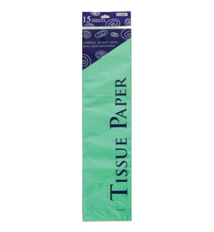 TISSUE PAPER #TS1509L LT GREEN