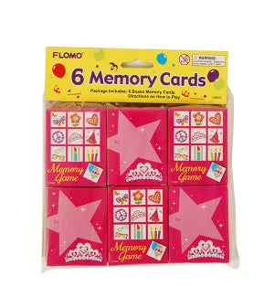 CA619 MEMORY PUZZLE CARDS, B'DAY GIRL