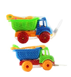 TOY K #42094 SAND TRUCK W/7 SAND TOO