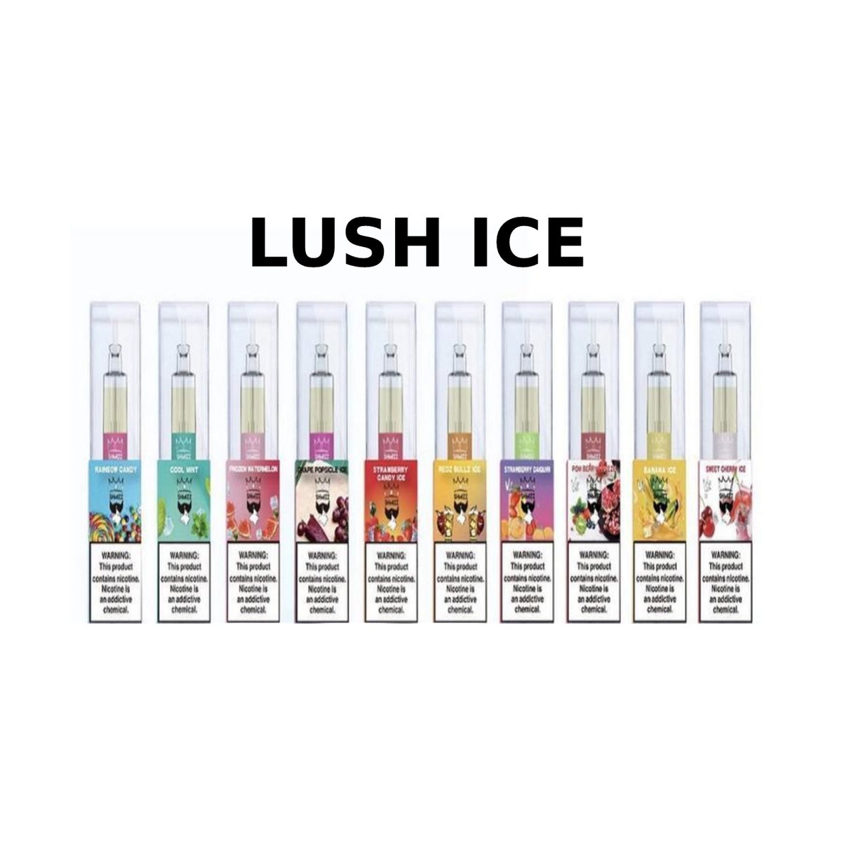 SHMIZZ LIFE LUSH ICE VAPE DISPOSABLE - disposables vape | U.W.I Universal  Wholesalers INC.
