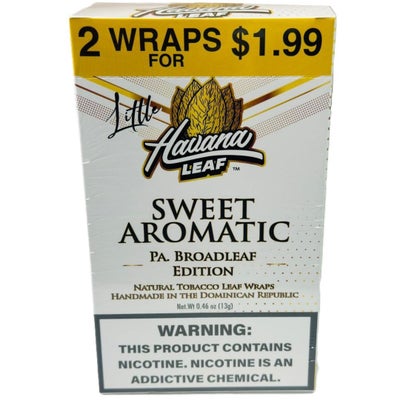 havana leaf wraps sweet aromatic