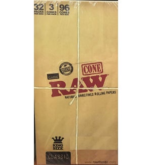RAW #17458 CONE ROLLING PAPER