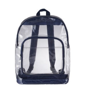 VOS ECO BACKPACK #295-28 CLEAR & BLACK