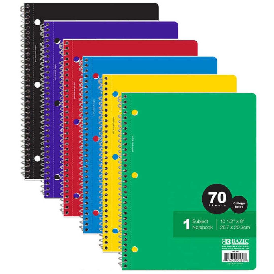 Oversized spiral notebook – Scientific Notebook Company
