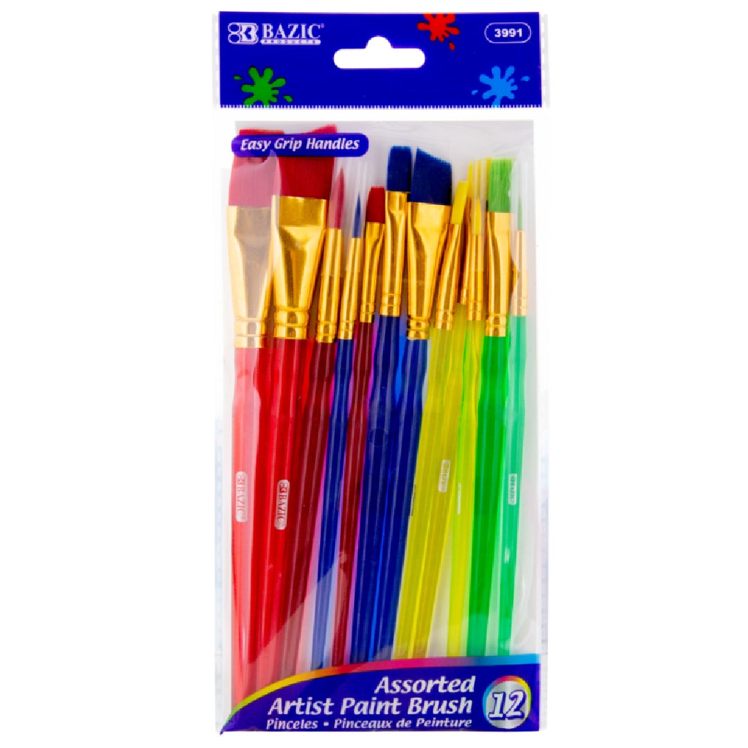 SCHOOL SUPPLIES - PAINT AND BRUSH