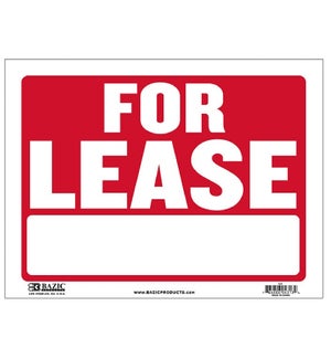 BAZIC #S-9 FOR LEASE SIGN