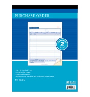 BAZIC #5077A PURCHASE ORDER, 50 SETS