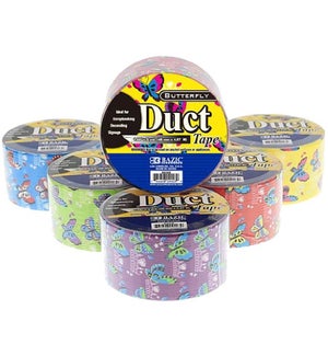 BAZIC #9003 DUCT TAPE, BUTTERFLY SERIES