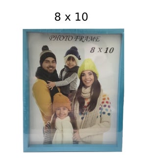 PF9508 TURQUOISE BLUE PLASTIC PICTURE FRAME