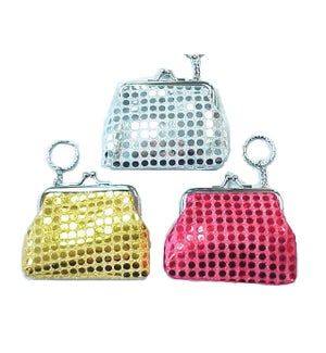 COIN PURSE #7596 W/SEQUINES