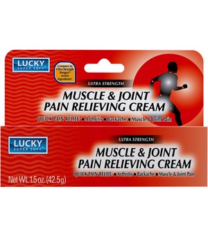 LUCKY CREAM #10369 MUSCLE & JOINT PAIN RELIEVING