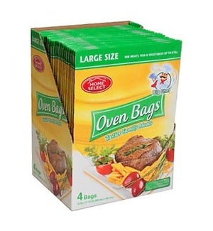 HOME SELECT OVEN BAGS #10750 LARGE SIZE
