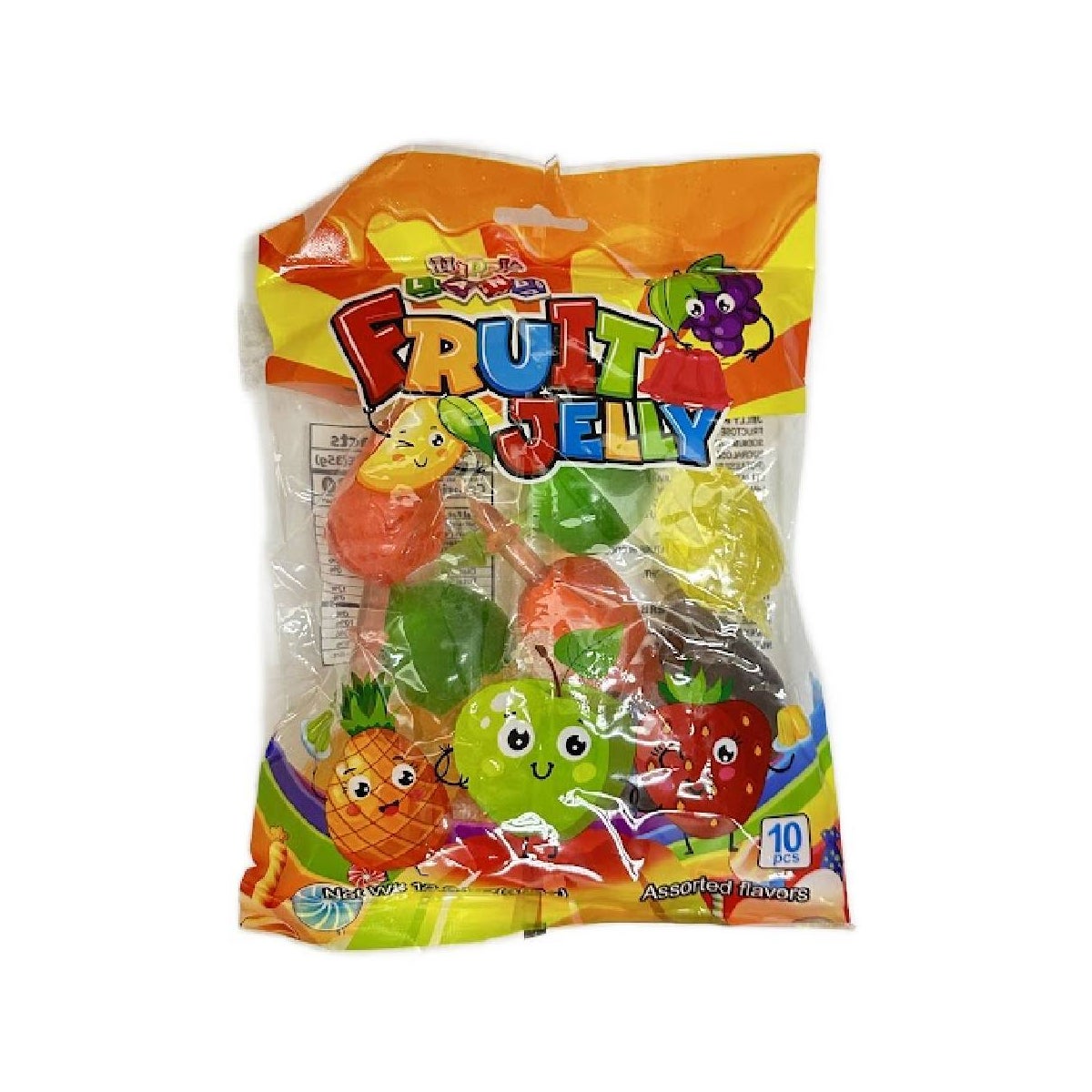 HAPPY LAND FRUIT JELLY 10067 ASST FLAVOE snacks U.W.I Universal