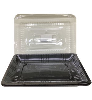 DISPOSABLE TRAY #61415 W/LID SERVING FAMILY MAID
