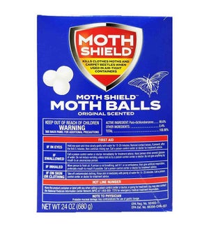 MOTH SHIELD BALLS #39563 ORIGINAL