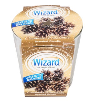 WIZARD CANDLES #73705 CASHMERE WOODLANDS