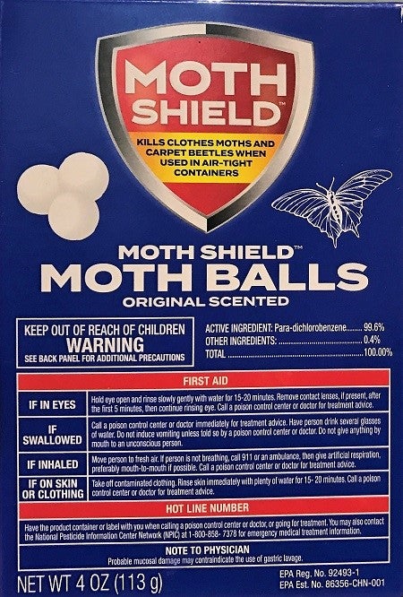 4 Bags Moth Shield Balls Kills Moths & Carpet Beetles Fresh Linen Scen —  AllTopBargains