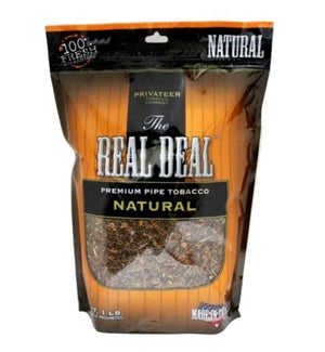REAL DEAL #405 NATURAL PIPE TOBACCO