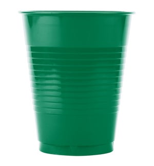 PLASTIC CUP 16OZ GREEN