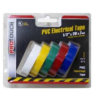 5PC ELECTRICAL TAPE #CH89098 ASST