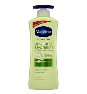 VASELINE LOTION #4111 SOOTHING HYDRATION W/PUMP