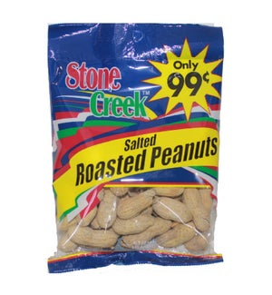 STONE CREEK NUTS #SC9931 PEANUT JUMBO SALTED