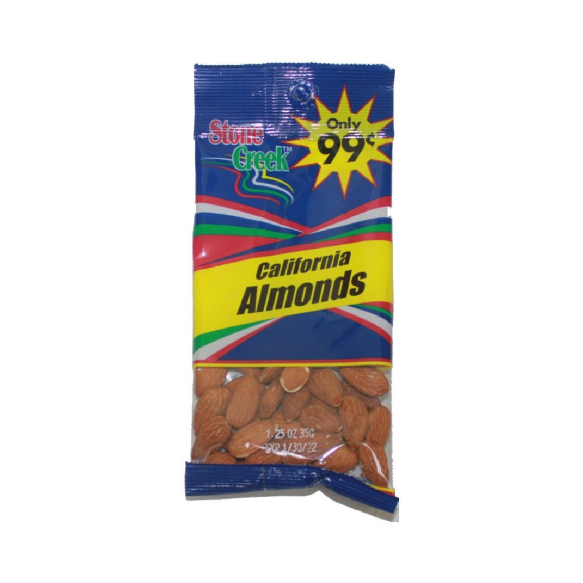 STONE CREEK NUTS SC9938 CALIFORNIA ALMONDS snacks U.W.I Universal